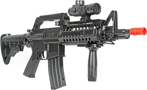 Vista 3 de BBTac paquete de armas de aire comprimido de Black Ops, colección de armas de aire comprimido, rifle con resorte potente, carabina recortada, dos