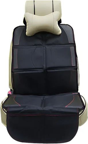 Vista 2 de Protector de asiento de coche para niños, impermeable, plegable, protector de asiento de automóvil, alfombrilla para perro con acolchado más grueso