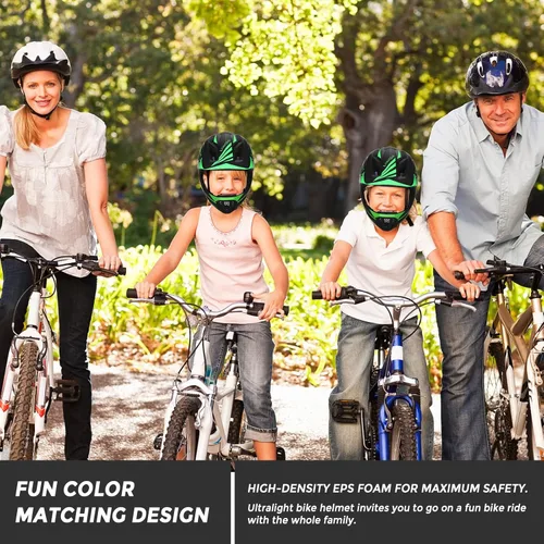 Vista 7 de Lixada Casco de ciclismo para niños, casco de ciclismo desmontable ajustable para niños, bicicleta, monopatín, equipo de protección