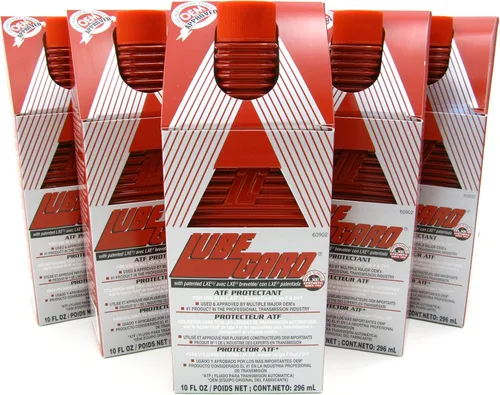 LUBEGARD Lube Gard Transmisión Automática Fluido ATF Aditivo Sintético Rojo 60902 6 Pack
