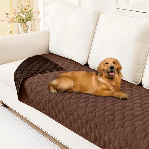 Vista 84 de Smiry Manta Impermeable para Cama de Perro 30x70, Manta Suave Reversible para Mascotas, Lavable a Prueba de Fugas Cubierta para Gatos y Perros