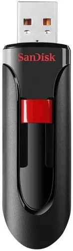 Vista 10 de SanDisk Unidad flash USB 2.0 Cruzer Glide de 32 GB - SDCZ60-032G-B35, rojo
