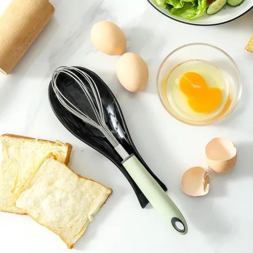 Vista 3 de Soporte de cuchara Hasense para encimera, soporte de cuchara grande de cerámica para encimera de cocina, soporte para utensilios de cocina