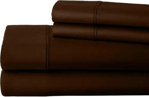 Vista 12 de Real 1000 Thread Count Twin Extra Long Size Sheets 100% Egyptian Cotton 4 PC Sheet Set, Luxurious Bedsheet Sets Soft Silky Sateen Weave, Breathable