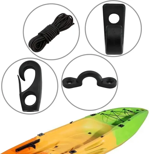 Vista 3 de ISURE MARINE Kit de aparejo de cubierta de kayak, accesorio para barco, kayak, canoa