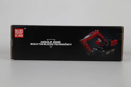 Vista 13 de Mould King 15062 Kit de construcción de excavadora de servicio pesado, modelo de construcción de excavadora de control RC APP para construir