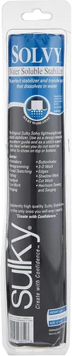 Sulky Solvy rollo estabilizador soluble en agua de 12 pulgadas por 9 yardas