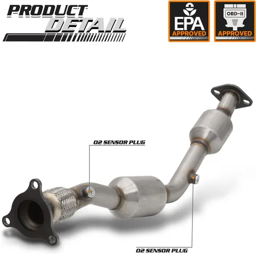 Vista 2 de M-AUTO Convertidor catalítico compatible con Chevrolet Cobalt Chevy HHR 2008, 2009, 2010, Pontiac G5 2.2L 2.4L Direct-Fit (compatible con EPA)