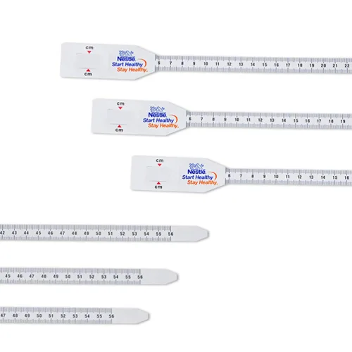 Vista 7 de 3 unidades, regla de medición de circunferencia de la cabeza, cinta métrica práctica profesional duradera regla de medición de plástico retráctil