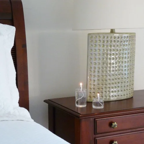 Vista 8 de Firefly velas líquidas de vidrio recargables de 2 onzas, 3 onzas y 5 onzas - Velas de emergencia tamaño votivo - Repuesto de células de combustible