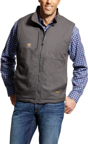 Vista 5 de ARIAT Chaleco Rebar Duracanvas para Hombre
