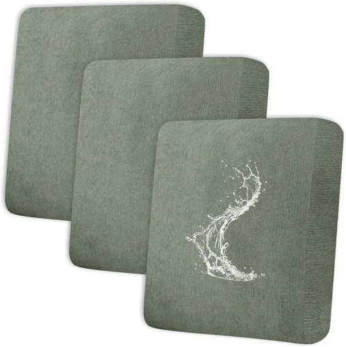 Vista 82 de Fundas de cojín 100 % impermeables para caravana, tela elástica, repuesto para asiento de cámper, funda de sofá lavable diseñada para banco de auto