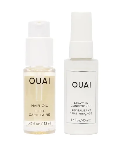 Vista 11 de OUAI Acondicionador sin enjuague y protector de calor para el cabello – Prepara el cabello para peinar o usar como spray desenredante para combatir