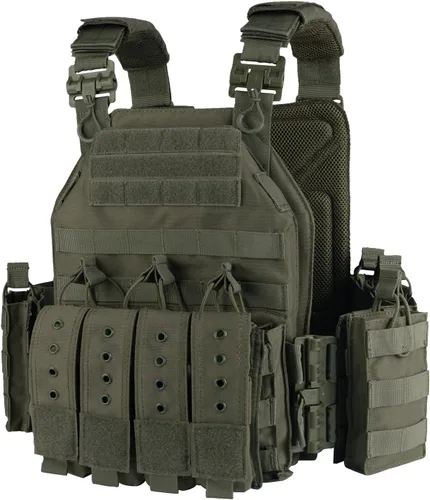 vAv YAKEDA - Chaleco táctico para hombre de liberación rápida al aire libre, chaleco Airsoft ajustable para adultos