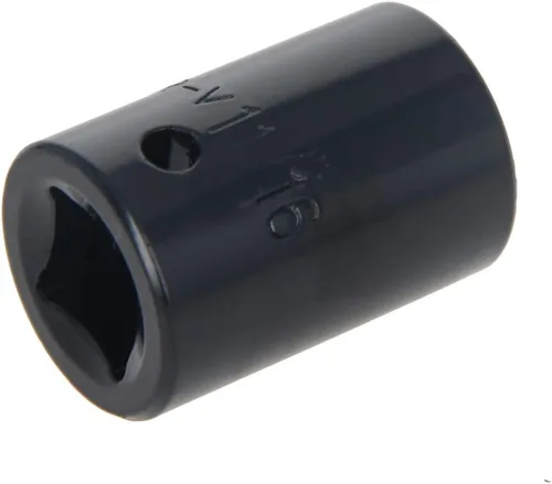 Vista 11 de Auniwaig Zócalo de impacto poco profundo de 1/2", métrico de 6 puntos, enchufes poco profundos de 1-1/8", Cr-V