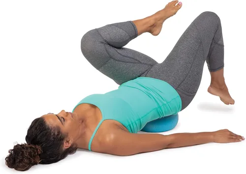 Vista 4 de OPTP Soft Gym Overball - Pelota de pilates inflable de 9 pulgadas para entrenamiento de estabilización, ejercicio de núcleo pélvico, posición