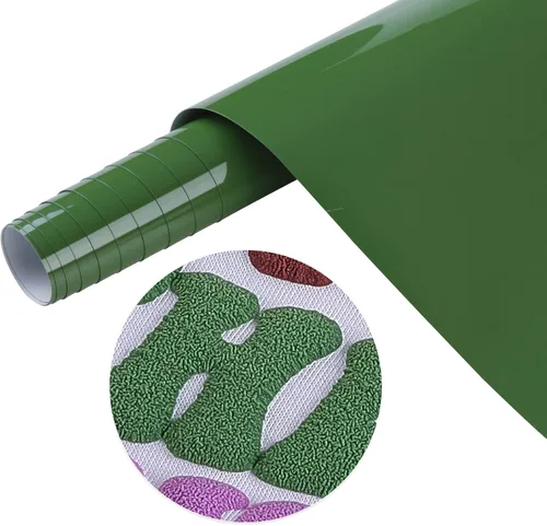 Vista 20 de Tintnut Red Puff HTV Vinilo de transferencia de calor – Rollo de 10 pulgadas x 6 pies, vinilo de transferencia térmica 3D Puffy HTV para camisetas