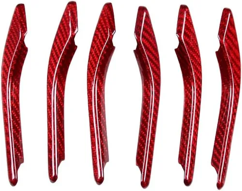 Vista 7 de LLKUANG Cubierta de fibra de carbono suave para guardabarros de ventilación lateral para Maserati Ghibli 2014 2015 2016 2017 2018 2019 2020 2021