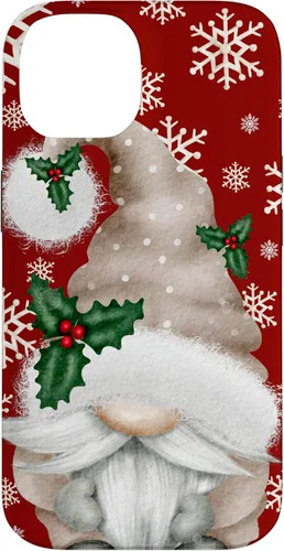 Vista 4 de Aesthetic Snowflake Cute Winter Gnome For Christmas Grandma Case for iPhone 16