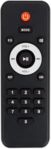 Vista 9 de Rockville RCS80-1 60 vatios 70V/100V amplificador comercial/receptor Bluetooth 5.0, compatible con altavoces de 4/8/16 ohmios, USB/SD/FM/RCA/Mic