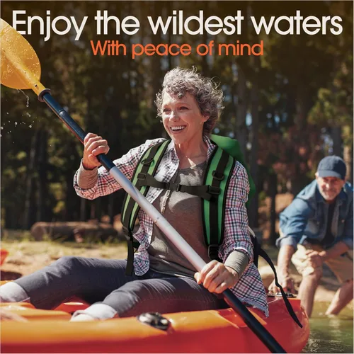 Vista 7 de Earth Pak Bolsa Seca Impermeable - Mochila Impermeable de Cierre Enrollable Superior Mantiene el Equipo Seco para Kayak con Funda Impermeable