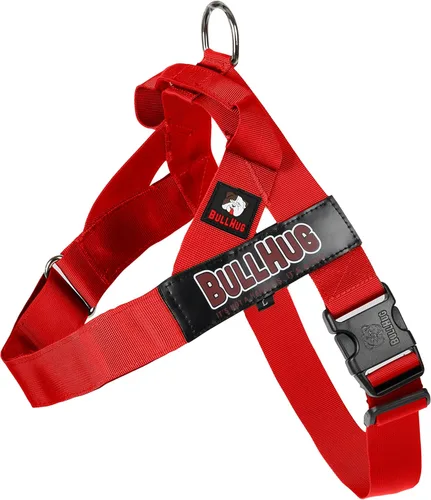 Vista 30 de BULLHUG Arnés ajustable para perro, sin tirones, sin estrangulamiento, para bulldogs ingleses, bulldogs franceses, pugs y razas de pecho ancho