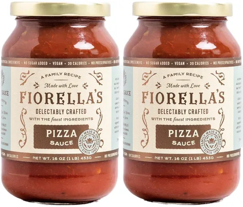 Vista 16 de Fiorella's Fra Diavolo, Salsa Arrabbiata - Salsa de tomate hecha con ingredientes frescos - Sin aceite de semilla, sin azúcar añadido, sin