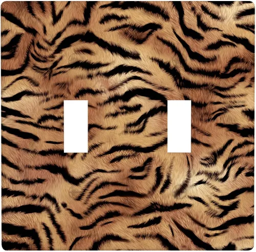 Vista 85 de Placa de interruptor de luz de 3 cuadrillas de piel de vacuno, placa frontal eléctrica de triple palanca para baño, cocina, dormitorio, habitación