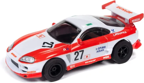 Vista 3 de Auto World 1994 Toyota Supra HO Scale Slot Car