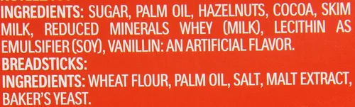 Vista 6 de Nutella Ferrero Go - Crema de avellanas y palitos de pan, 22 onzas