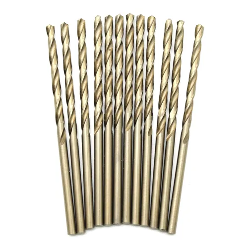 Vista 10 de TEMO 12 piezas 1/2 pulgada cobalto 135 grados Jobber longitud broca torsión 6 pulgadas longitud