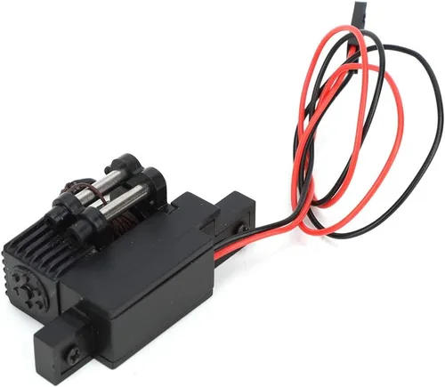 Vista 9 de Qiilu Cabrestante Rc Winch 1 16 Negro Plástico Metal Plástico Metal Cabrestante Automático Piezas de actualización Accesorios Ajuste para 1 16 RC
