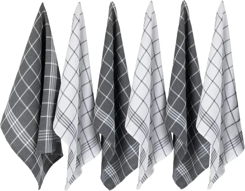 Vista 9 de J&M Home Fashions - Toalla de cocina de algodón con bucles de punto gofre