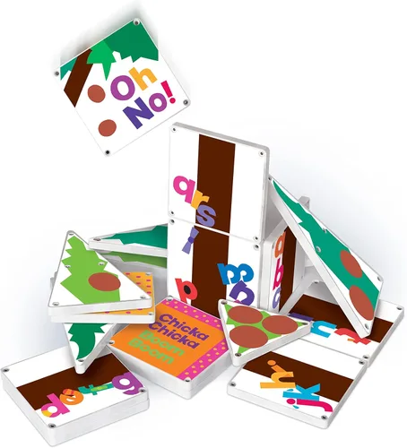 Vista 2 de CreateOn Set de Chicka Chicka Boom Boom, Juguetes Magnéticos de Construcción para Niños, Juguetes Educativos de STEM para Edades 3+, 19 Piezas