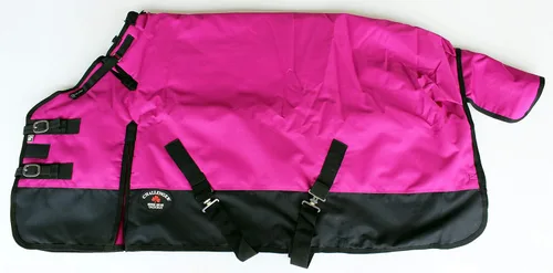 Vista 9 de CHALLENGER 70 "1200D Caballo Partido Impermeable Pesado Invierno Manta Negro 551G