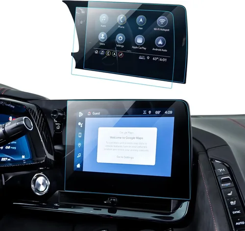 Vista 86 de Protector de pantalla de coche para Ford Edge 2024 2025 2023 2022 2021 (SE/SEL/ST-Line/Titanio/ST) Accesorios Protector de pantalla de vidrio