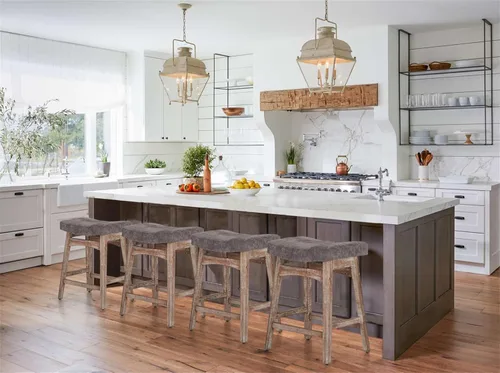 Vista 50 de Sophia & William Taburete de bar de altura de mostrador para isla de cocina, taburetes de mostrador de 24 pulgadas con patas de madera, asiento