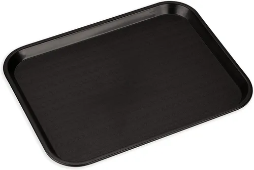 Vista 15 de Carlisle FoodService Products Bandeja de plástico para comida rápida, 14 x 18 pulgadas, gris (paquete de 2)