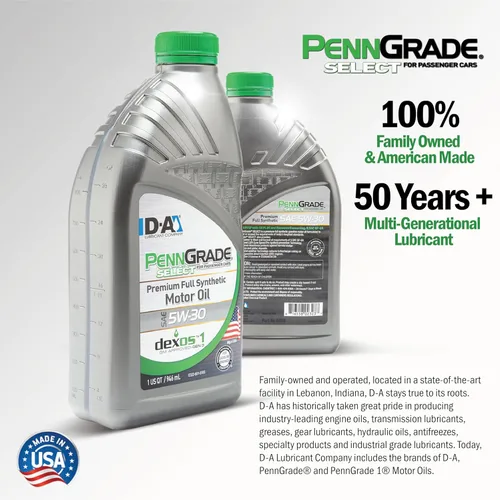 Vista 4 de PENN GRADE 61515, aceite de motor sintético completo seleccionado SAE 5W-30, 6 galones