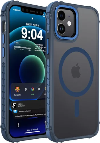 Vista 91 de DEERLAMN Funda Magnética Fuerte para iPhone Air 6.5 Pulgadas, [Compatible con Magsafe] [Protección contra caídas de grado militar] Funda protectora