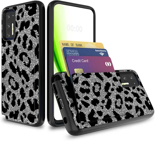 Vista 11 de Funda tipo cartera para Galaxy S20 FE de 6.5 pulgadas con ranura para tarjeta, tarjetas de crédito, tarjetas de crédito, funda para efectivo, doble
