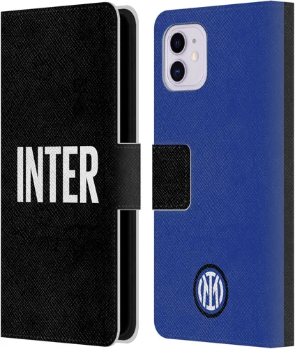 Vista 42 de Head Case Designs Officially Licensed Inter Milan Flag Badge Leather Wallet Case Compatible with Apple iPhone 7 Plus/iPhone 8 Plus