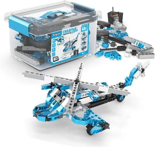 Vista 12 de Engino - Juguetes STEM de ingeniería creativa, set de 20 modelos múltiples, juguetes de construcción para niños de 7 años en adelante, kit