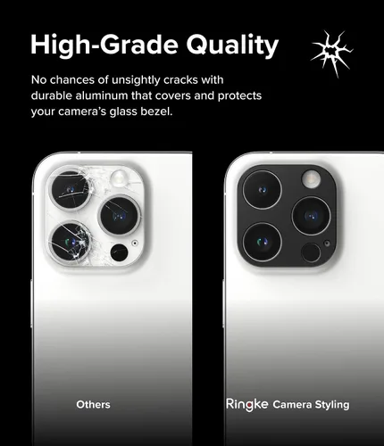 Vista 8 de Ringke Fusion - Funda compatible con iPhone 15 Pro [transparente mate] + estilo de cámara compatible con iPhone 15 Pro