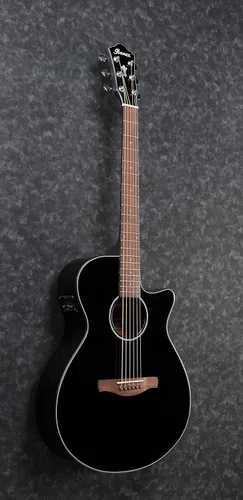 Vista 5 de Ibanez AEG50 Acoustic-Electric Guitar - Black High Gloss
