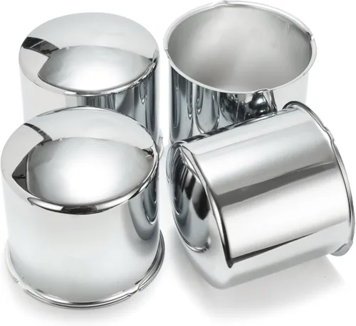 Vista 24 de 4 Piezas Tapas Centrales de Rueda de Remolque de 2.64 Pulgadas Push Through Diámetro de 2.64" Altura 2.4" para Rin de Camión SUV RV, Cubierta