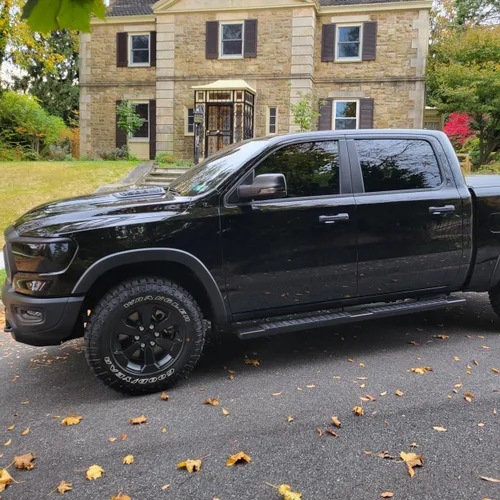 Vista 4 de COMNOVA - Estribos de 6 pulgadas para Dodge Ram 1500 Crew Cab 2009-2018 (incluido el modelo clásico 2019+), Ram 2500 3500 10-26, estribos