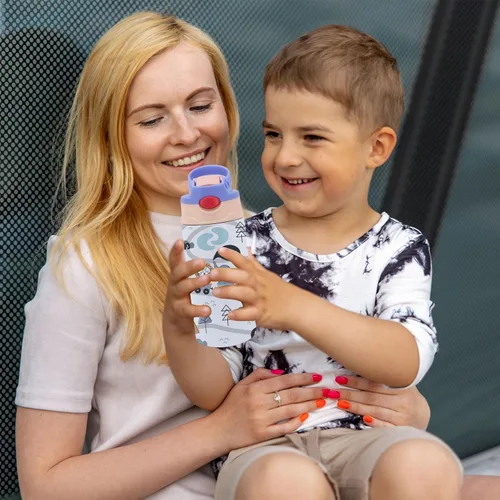 Vista 8 de Vaso de sublimación para niños a granel, paquete de 6 vasos de sublimación de acero inoxidable de 12 onzas en blanco, vaso aislado de doble pared