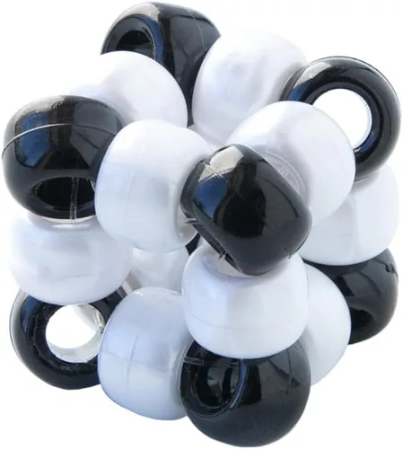 Vista 6 de The Beadery - Cuentas de caballo de barril de 0.354x0.236 in, negro - 900 piezas - 750V052