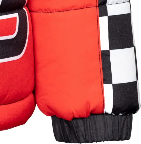 Vista 9 de Disney Cars Lightning McQueen - Abrigo de invierno con cremallera para cosplay